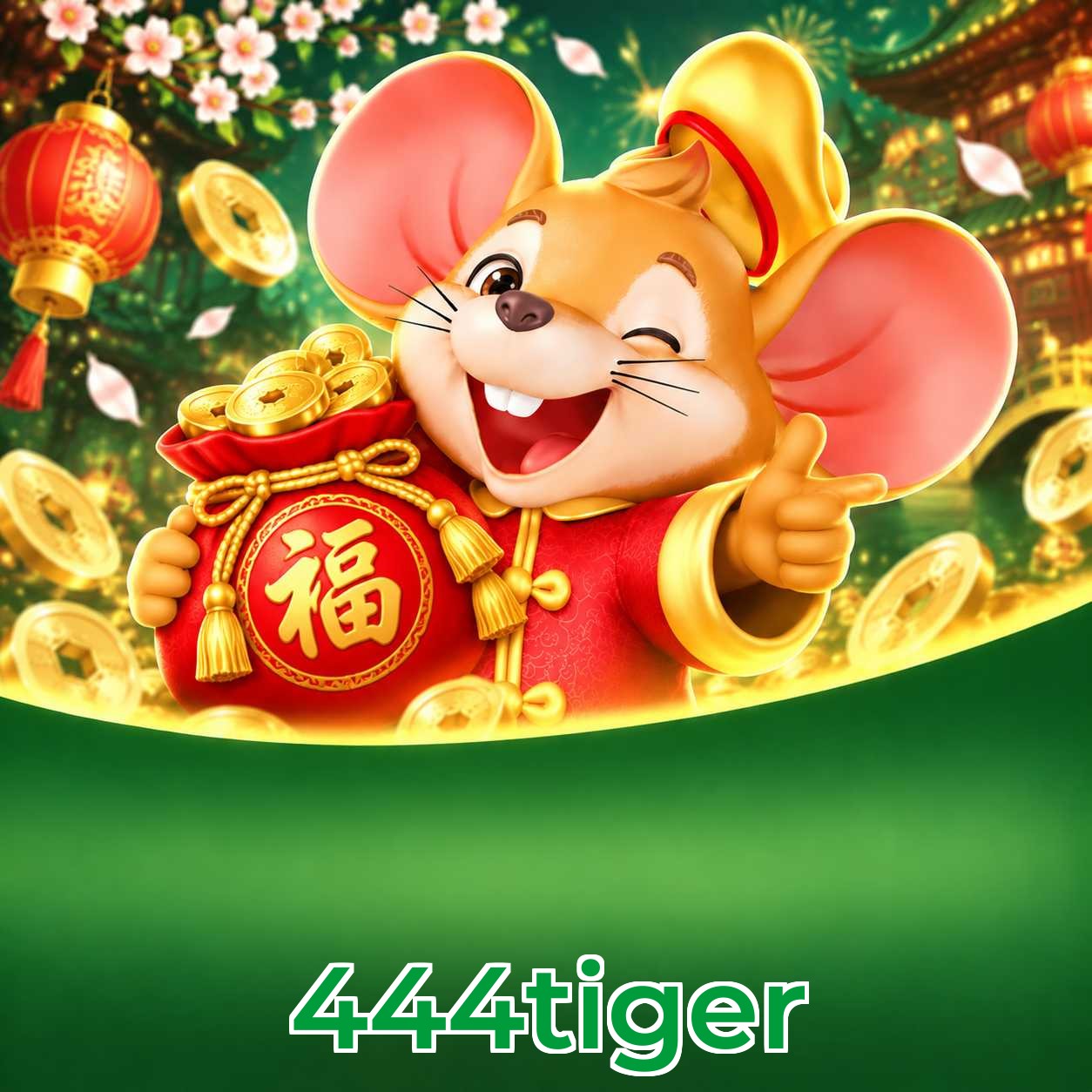 Interface mobile com Plushie Frenzy 444tiger